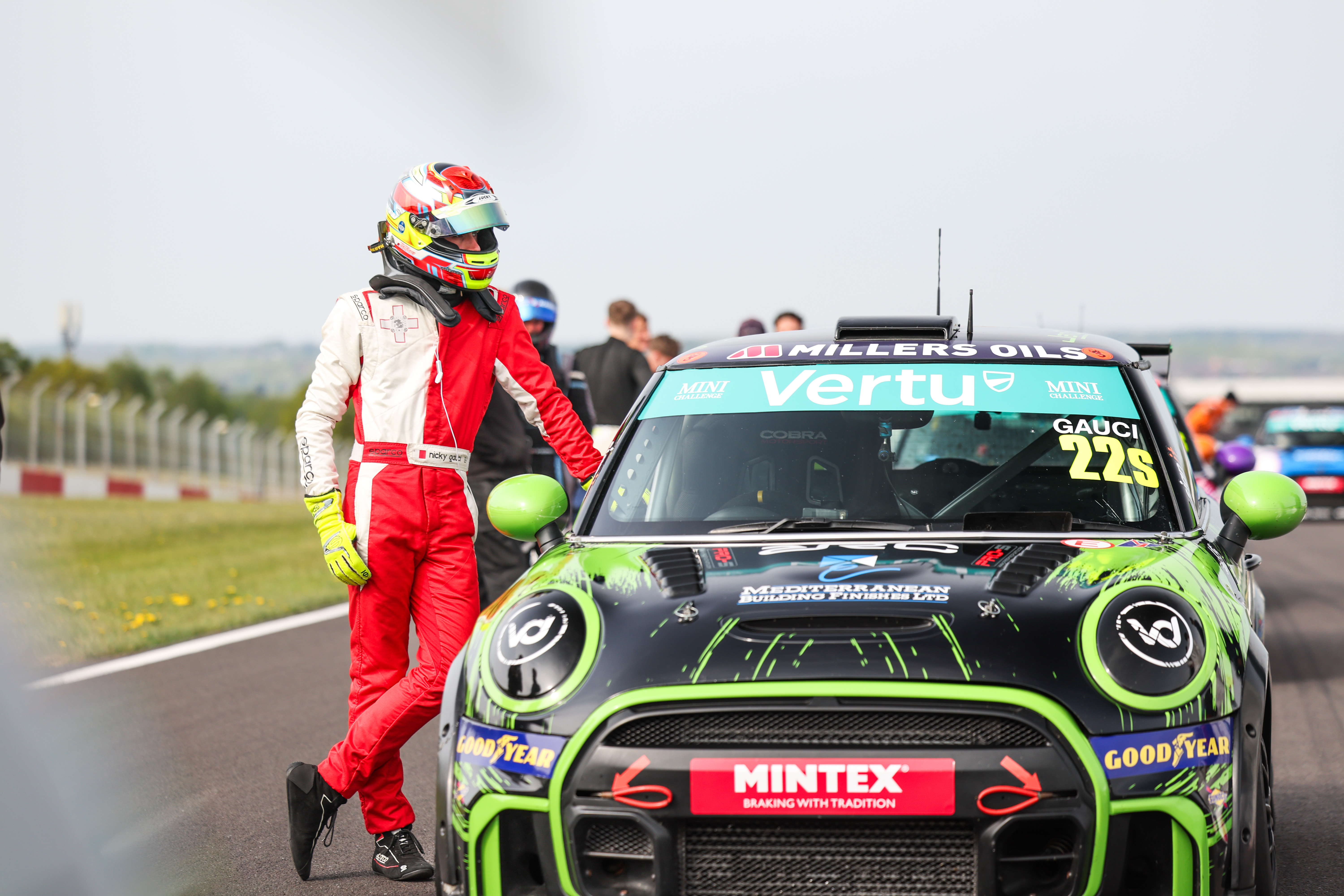 Nicky Gauci coaching a student